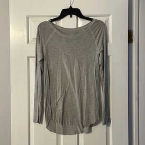 american eagle soft & sexy long-sleeve shirt